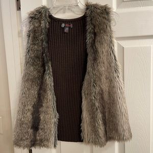 Faux Fur Vest